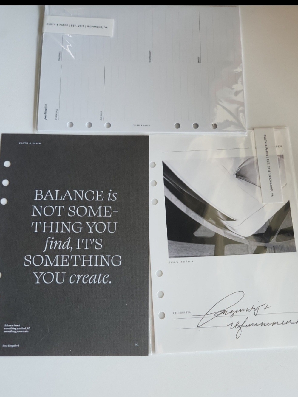 Cloth And Paper Bundle 1 - Picture 2 of 4